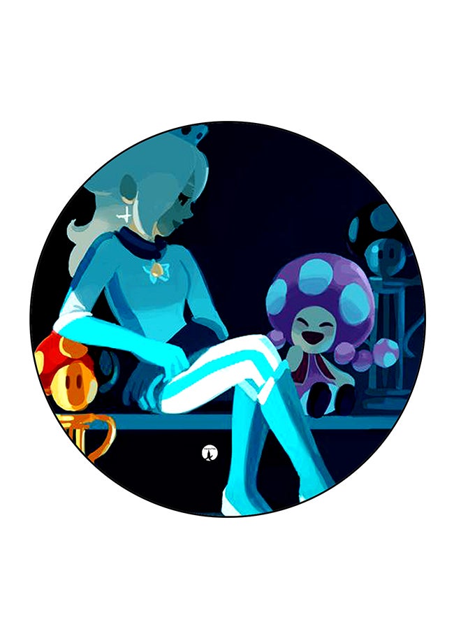 Animation Printed Fridge Magnet Multicolour 5.5 x 5.5cm