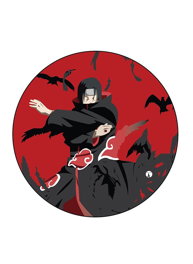 بي بي مغناطيس للتعليق على الثلاجة بطبعة رسوم متحركة متعدد الألوان 5.5 x 5.5سم