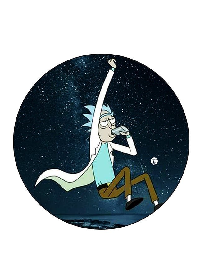 Cartoon Printed Fridge Magnet Multicolour 5.5 x 5.5cm