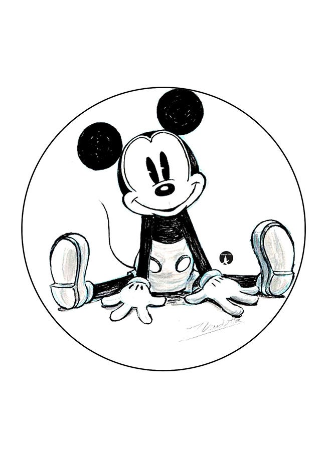 بي بي مغناطيس ثلاجة بطبعة من ديزني متعدد الألوان 5.5 x 5.5سم