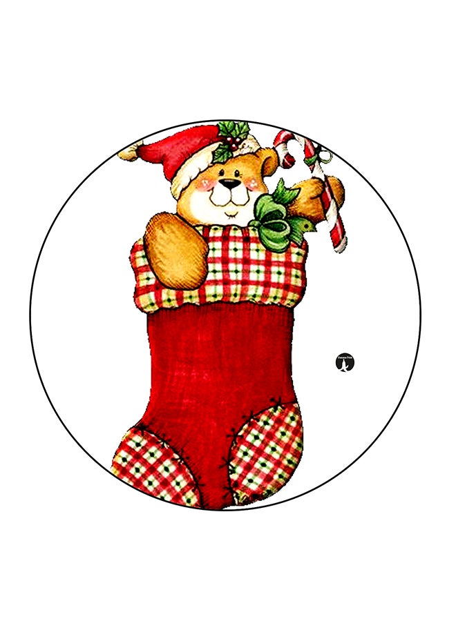 بي بي مغناطيس ثلاجة مُزين بطبعة بتصميم كرتوني متعدد الألوان 5.5 x 5.5سم