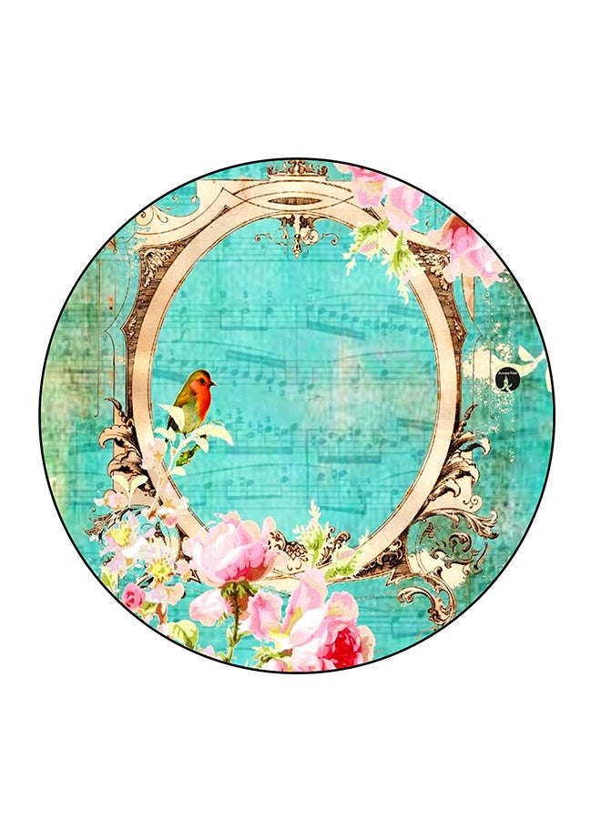 بي بي مغناطيس للتعليق على الثلاجة بطبعة فنية كلاسيكية متعدد الألوان 5.5 x 5.5سم