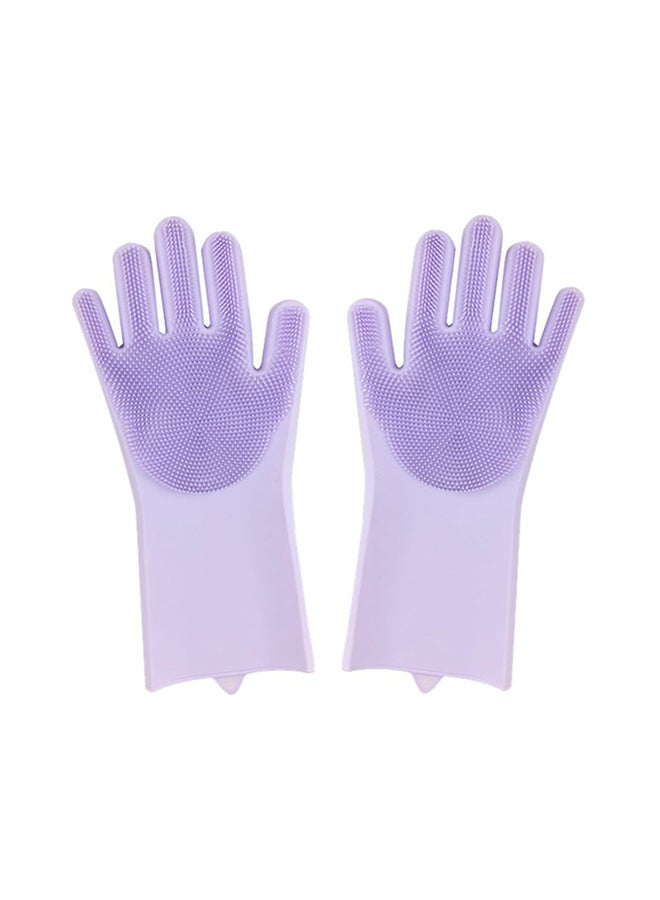 Silicone Scrubbing Gloves Multicolor 20cm - Image 1