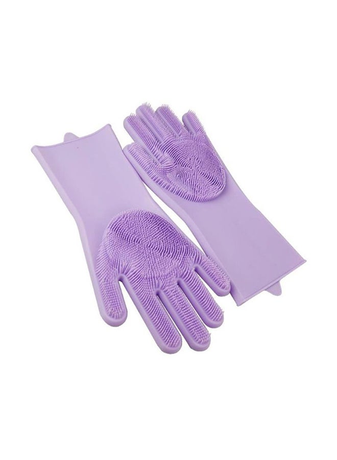 Silicone Scrubbing Gloves Multicolor 20cm - Image 2