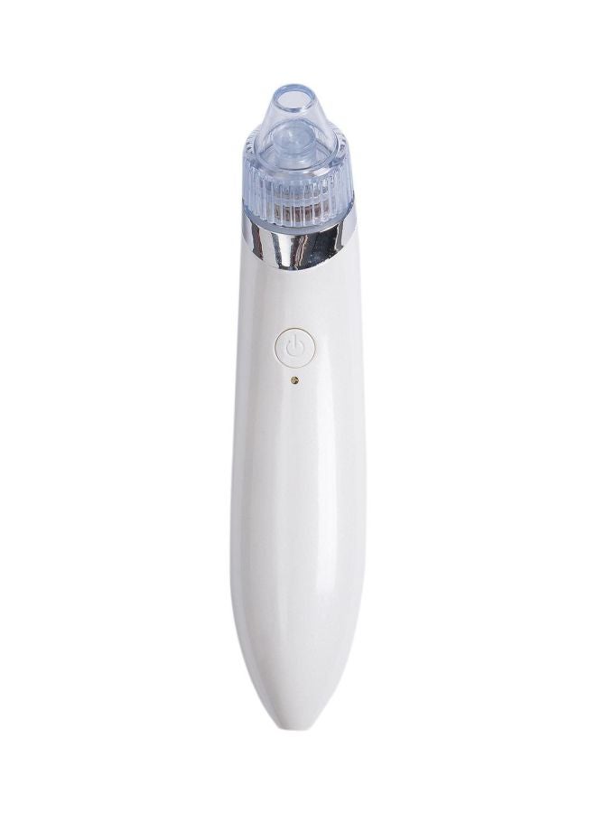 Generic TF Electric Facial Pore Vacuum Blackhead Remover White/Silver  - Image 1