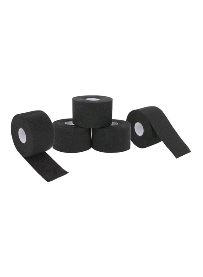 ANSELF 5-Piece Hair Cutting Neck Roll Paper Set Black - Image 1
