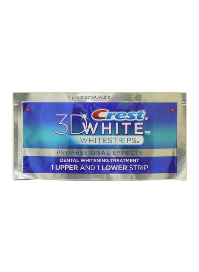 كرست طقم شرائط تبييض الأسنان ثلاثية الأبعاد من 10 قطع أبيض - Image 2