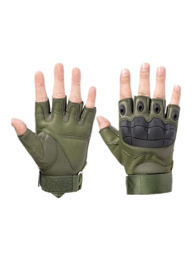 Bluelans - Anti-Slip Half Finger Tactical Gloves XL - Image 1