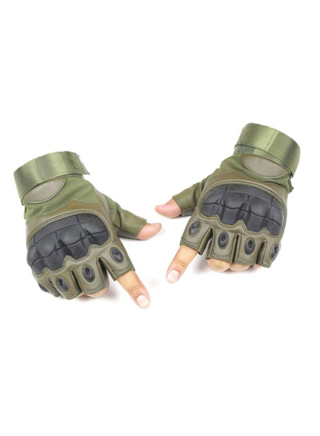 Bluelans - Anti-Slip Half Finger Tactical Gloves XL - Image 1
