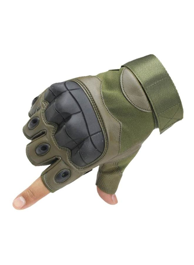 Bluelans - Anti-Slip Half Finger Tactical Gloves XL - Image 1