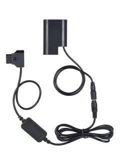 Coupler Cable Dummy Battery Adapter For Panasonic DMC-GH5/GH4/GH3 Black