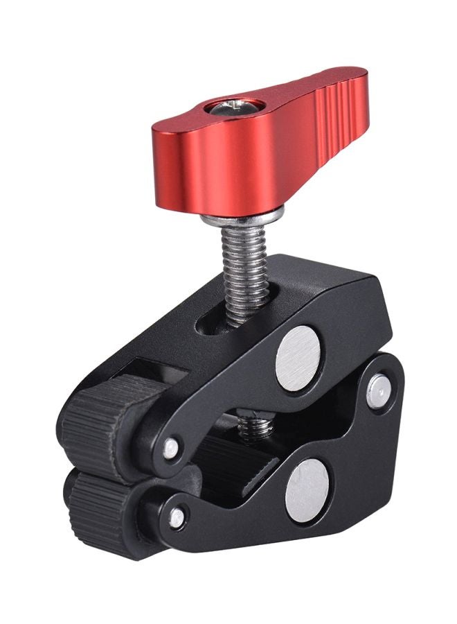 ANDOER Multi-Function Ball Head Clamp Black/Red - Image 3