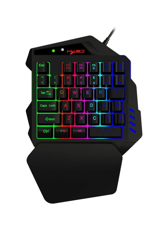 One-Handed Wired Keyboard