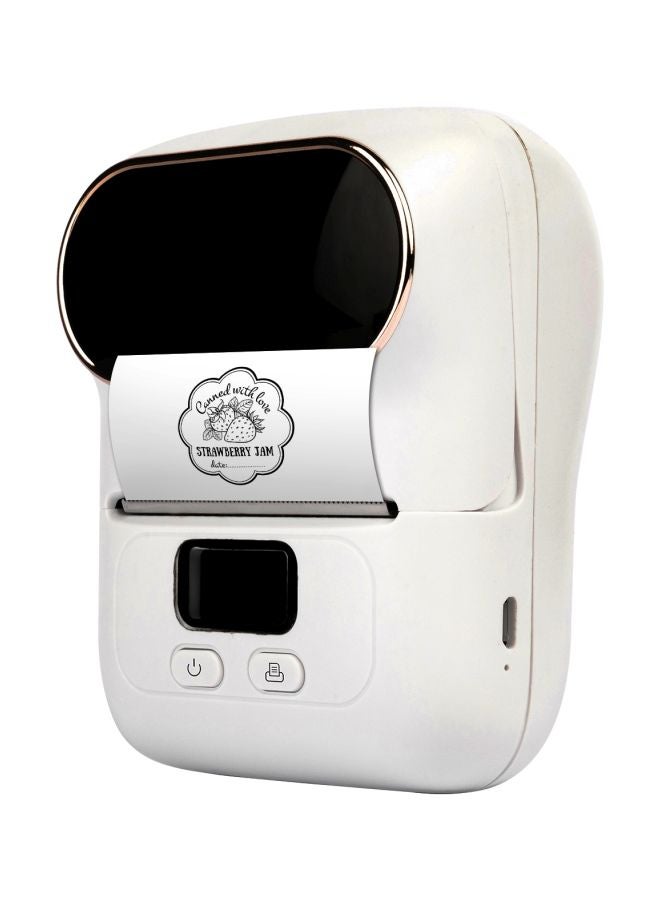 أيبيسي طابعة ملصقات حرارية محمولة تعمل بتقنية البلوتوث 86x113x62سم أبيض - Image 3