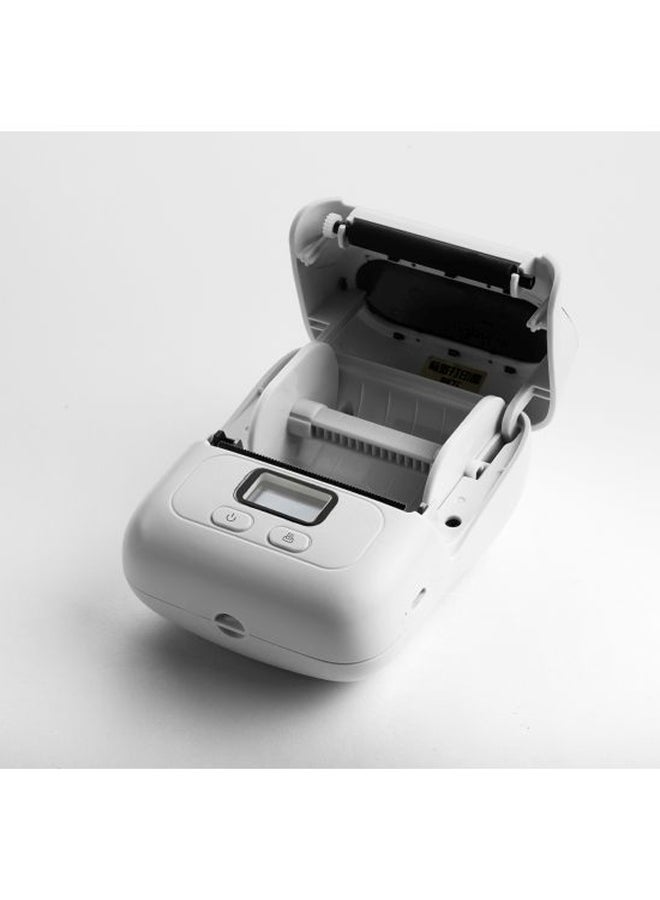 أيبيسي طابعة ملصقات حرارية محمولة تعمل بتقنية البلوتوث 86x113x62سم أبيض - Image 4