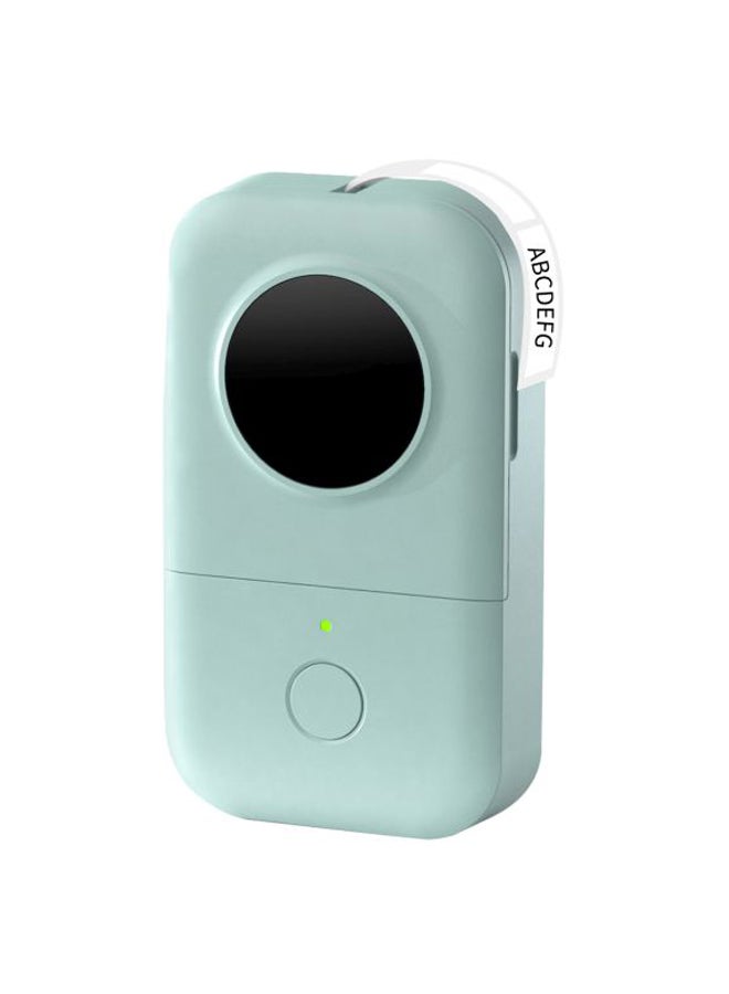 Aibecy Portable Wireless Label Thermal Printer 13.1x7.5x2.9cm Green/Black  - Image 1