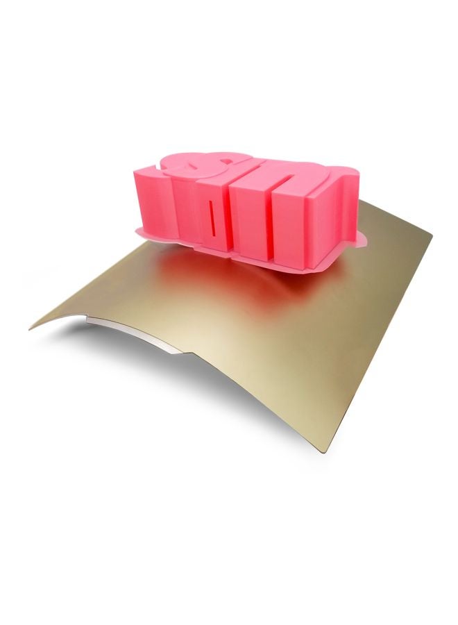 أيبيسي لوح من فولاذ النوابض مغطى بمادة البولي إيثرميد pei للطابعة ثلاثية الأبعاد أصفر - Image 4