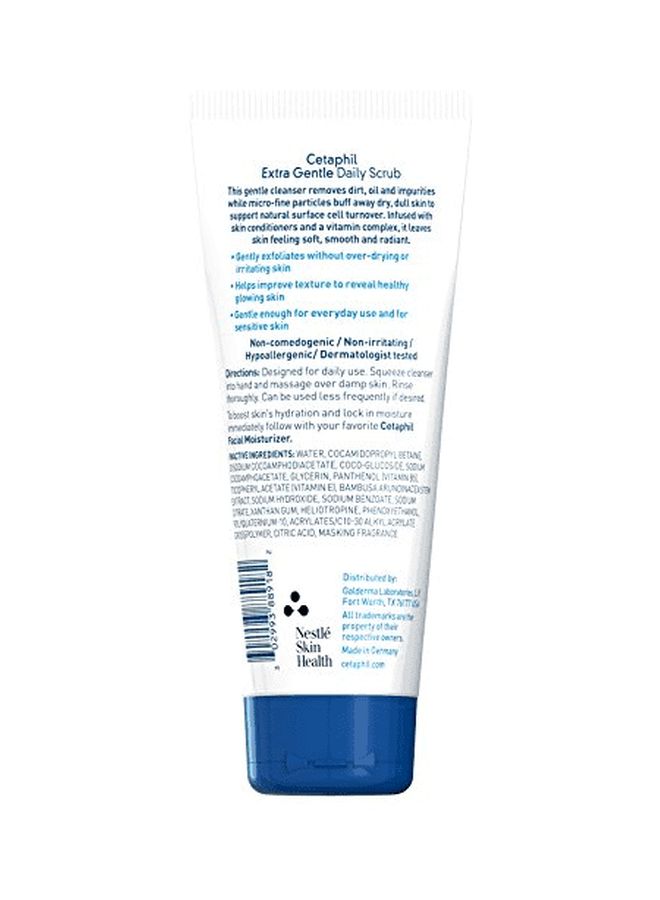 Cetaphil Extra Gentle Daily Face Scrub 178ml  - Image 2