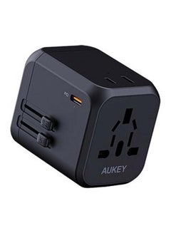 Aukey Union One 30W PD Travel Adapter Type-C PD + 3 USB-A PA-TA04 Black  - Image 2