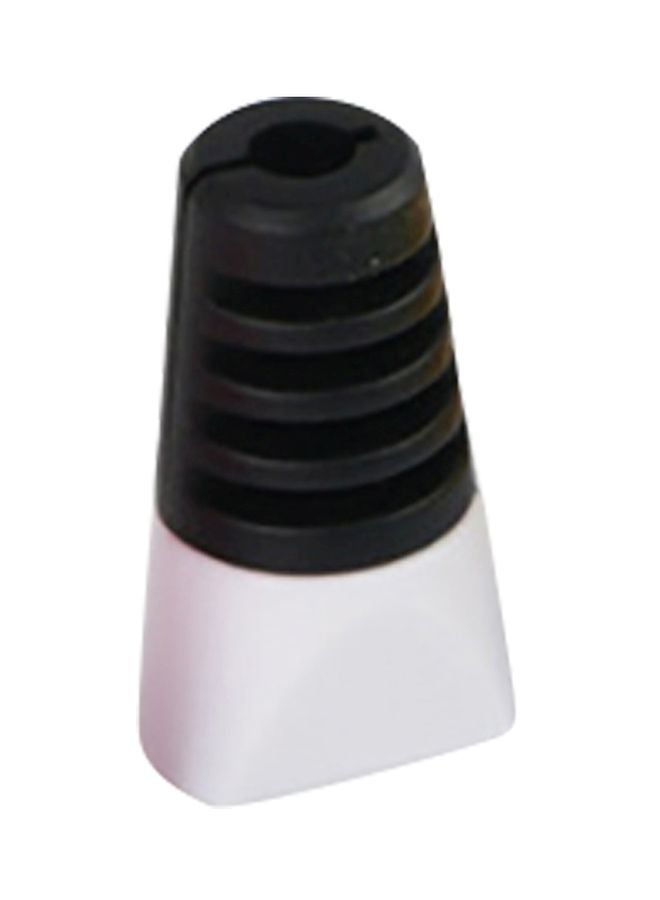 2-Piece Silicone Charge Cable Protective Cover Black/White