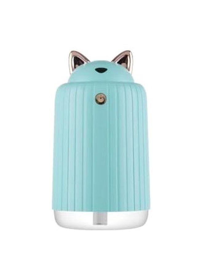 Mini Mice Shaped Humidifier 5W Blue/Silver/Clear 