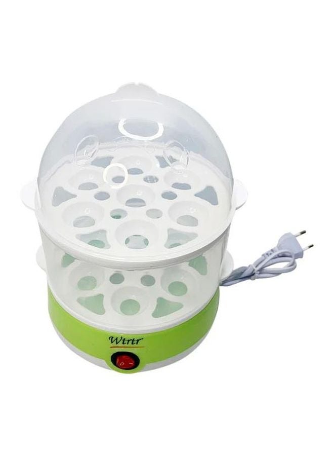 وترتر جهاز كهربائي لسلق البيض متعدد الوظائف من مستويين بقوة 350 وات 350.0 W WTR0065 أبيض/ أخضر/ شفاف - Image 4