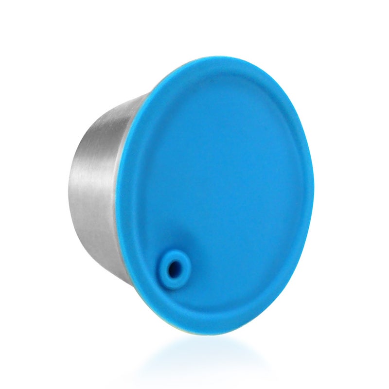 Generic - Stainless Steel Refillable Coffee Capsules Cup 0.35oz Capacity For Dolce Gusto EDG466/EDG606/EDG305/Mini Me EDG626 Silver 10*5.5*5.5cm - Image 1
