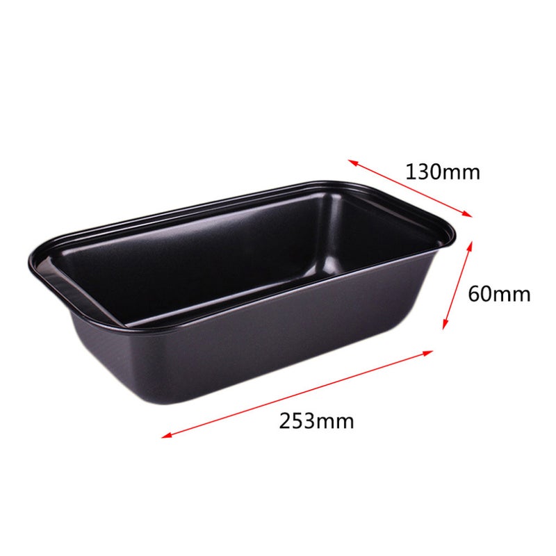Rectangular Non-Stick Carbon Steel Toast Pan-Bread Mold Bakeware multicolour 25.5*6*14cm  - Image 3