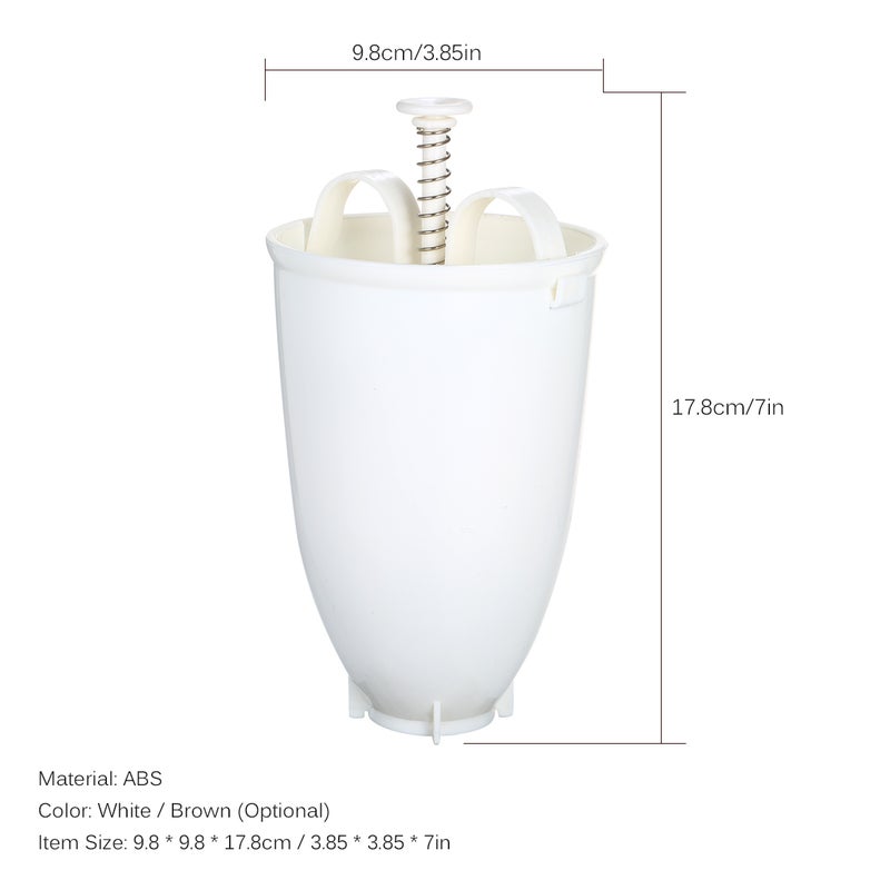 Plastic Dedicated Donut Maker Mold Tool White 18*10*10cm - Image 5