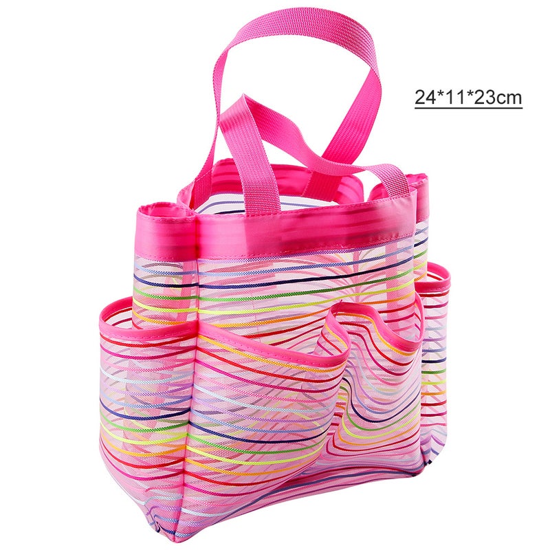 Quick Dry Waterproof Mesh Extra Large Beach Bags And Tote Backpack Multicolor 10*2*10cm  - Image 1