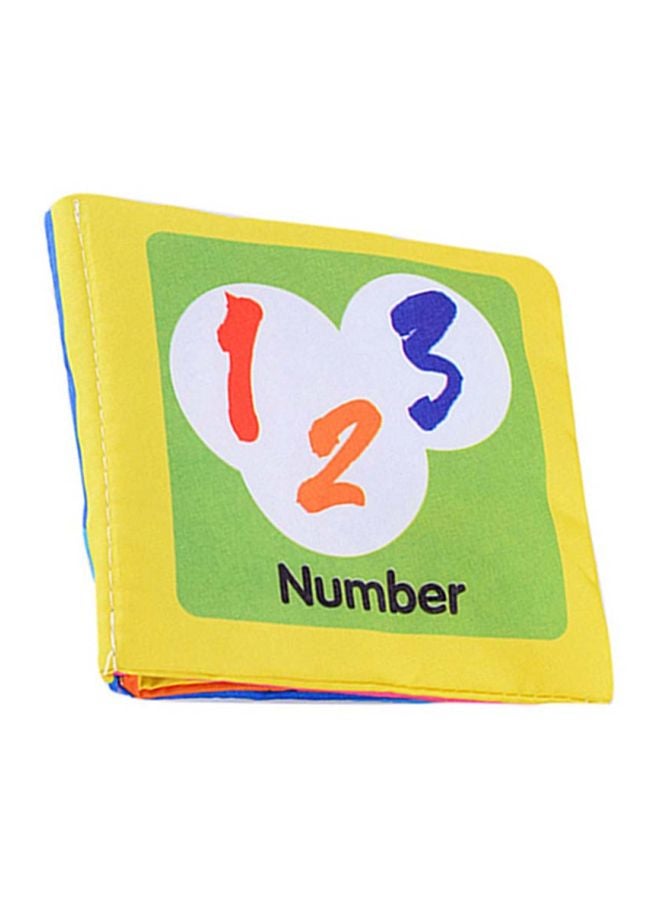 Intelligence Development Cloth Book Toy - Number 10x8cm