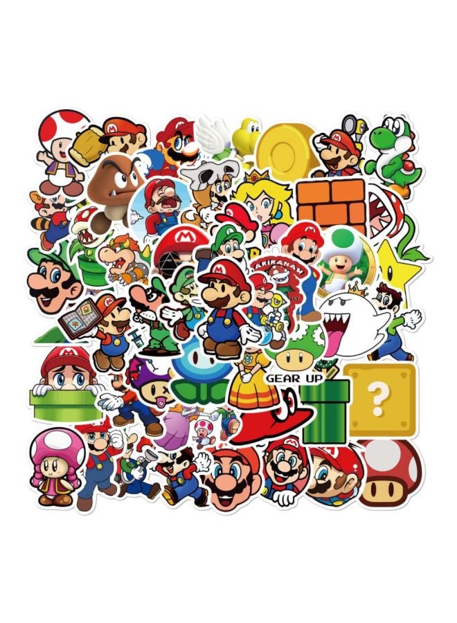 MissTiara 50-Piece Waterproof Sticker Set - Image 1