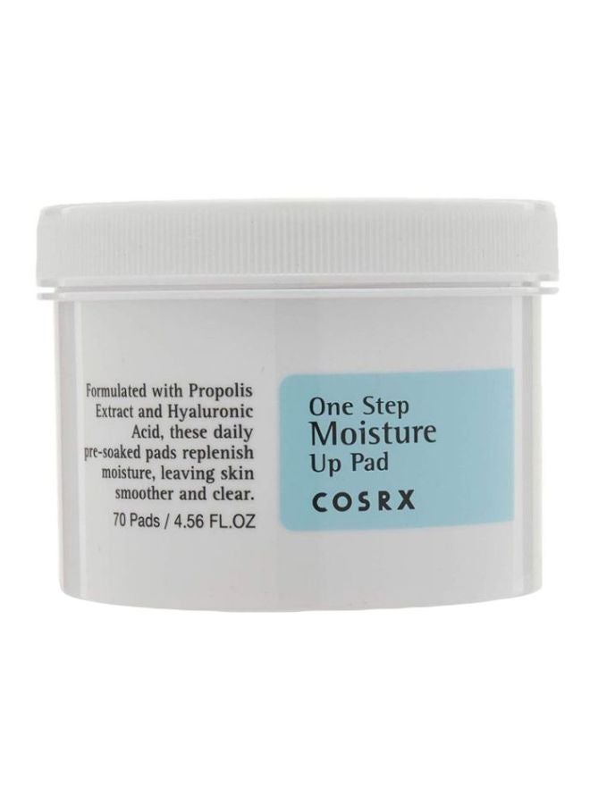 COSRX 70-Piece One Step Moisture Up Pad Set White  - Image 1