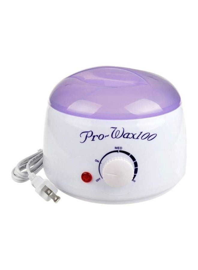 Pro-Wax100 Hot Wax With Heating Machine White/Purple - Image 1