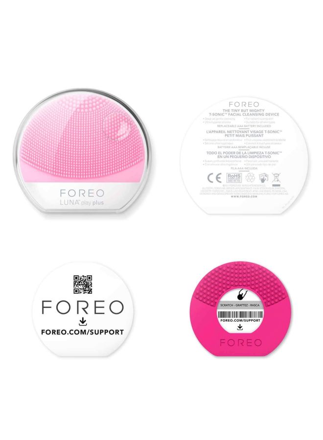 فوريو فرشاة تنظيف الوجه لونا بلاي بلس المحمولة وردي لؤلؤي - Image 4