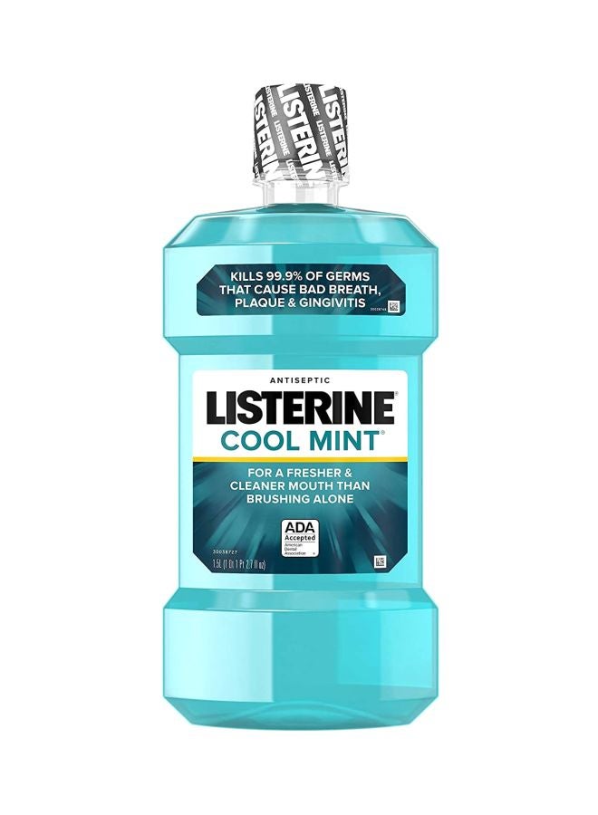 Listerine Cool Mint Antiseptic Mouthwash 500ml  - Image 1