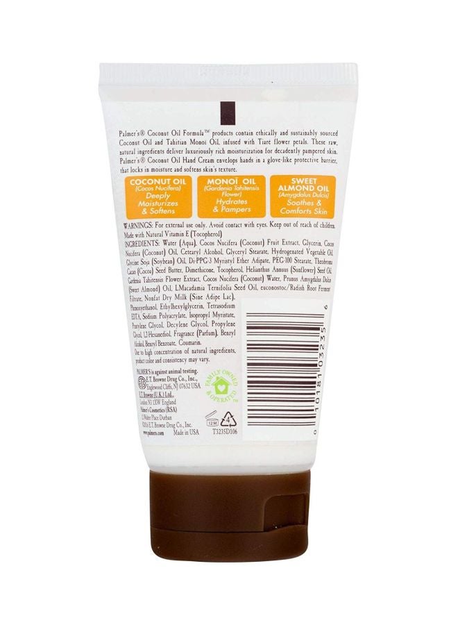 PALMER'S - Coconut Oil Formula Hand Cream 60grams - Image 1