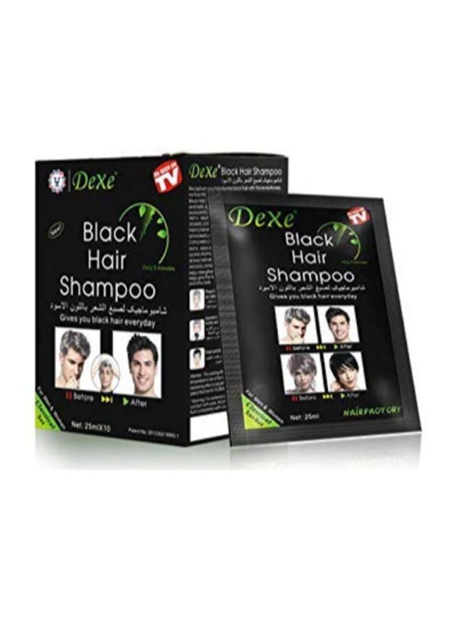 Pack Of 10 Hair Colouring Shampoo Black 250ml - v1605267212/N13770513A_3