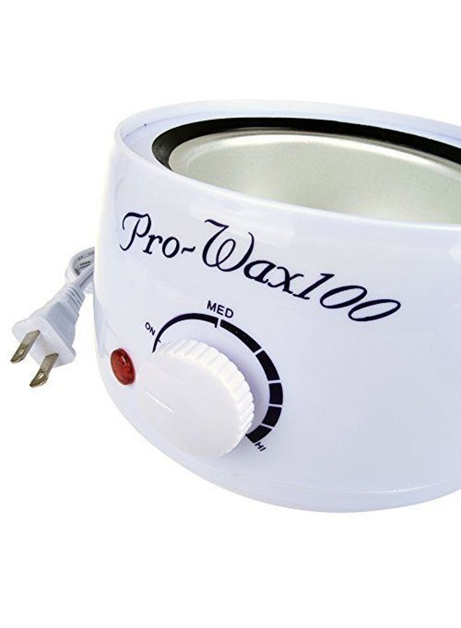 Pro-Wax100 Pack Of 2 Hot Wax With Wax Heating Machine White/Purple/Brown - Image 5