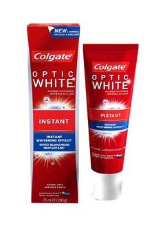 Colgate Optic Instant Whitening Effect Toothpaste White 75ml KSA ...