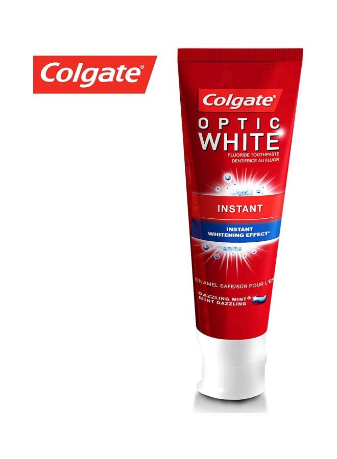 Colgate Optic Instant Whitening Effect Toothpaste White 75ml - Image 2