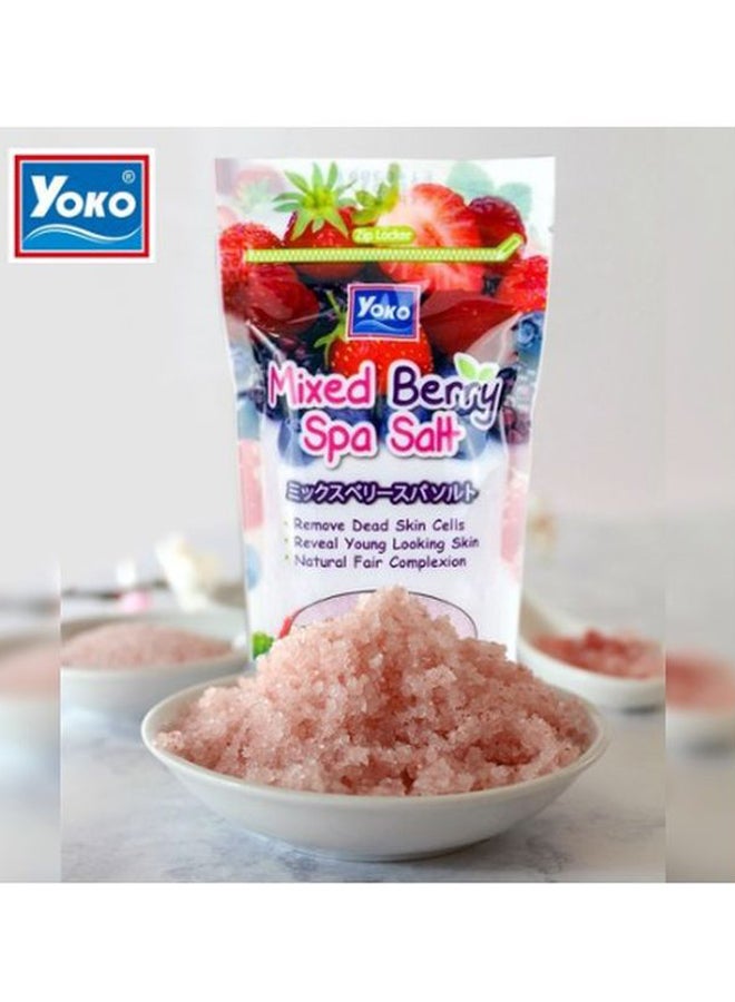 YOKO Mixed Berry Spa Salt 300grams  - Image 3
