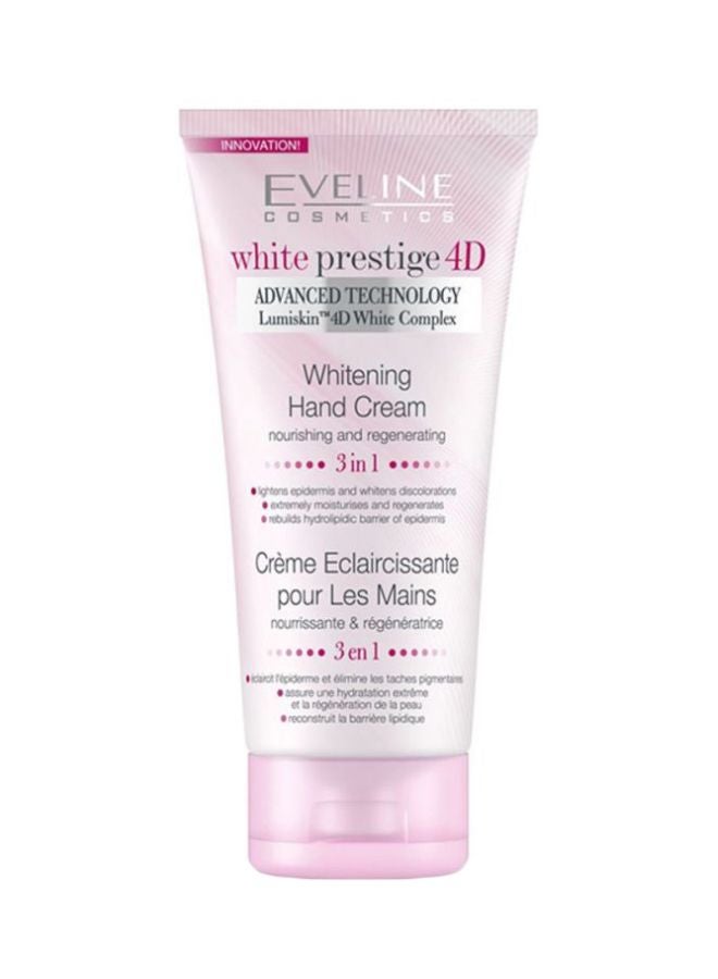 Eveline 3-In-1 Nourishing And Regenerating Hand Cream 140grams - Image 1