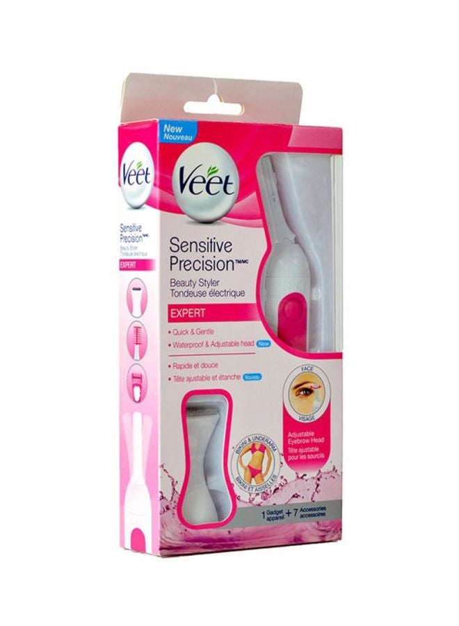 Veet Sensitive Precision Beauty Styler Expert White/Pink - Image 3