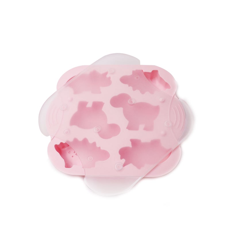 Silicone Non-stick Microwave And Oven Safe Reusable Baking Mould Pink - Image 1