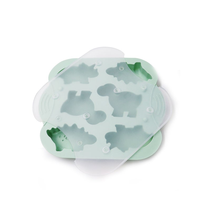 Silicone Non-stick Microwave And Oven Safe Reusable Baking Mould Green 22.1cm - Image 1
