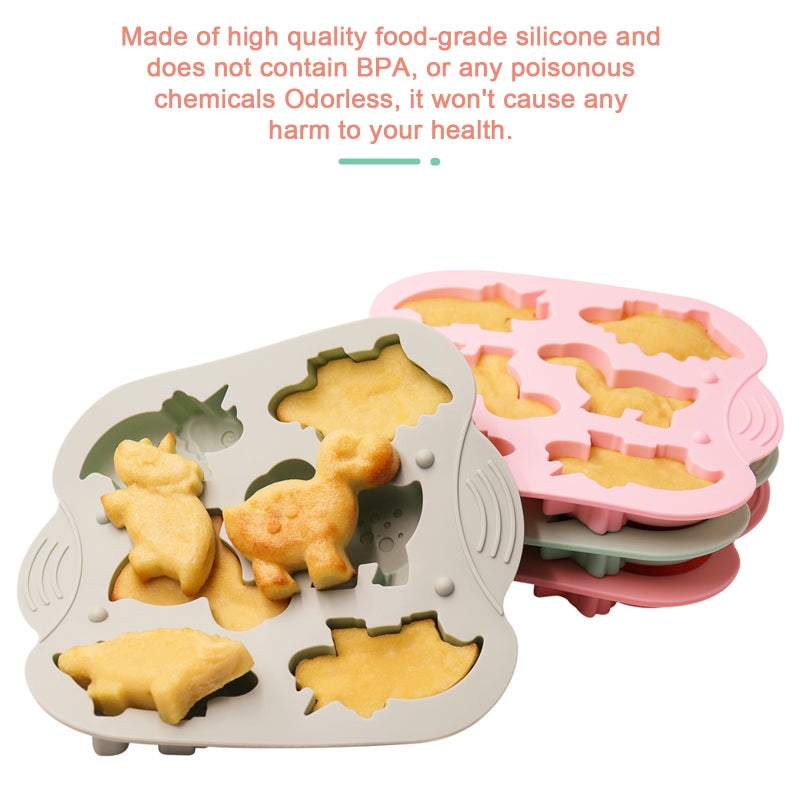 Silicone Non-stick Microwave And Oven Safe Reusable Baking Mould Green 22.1cm - Image 3