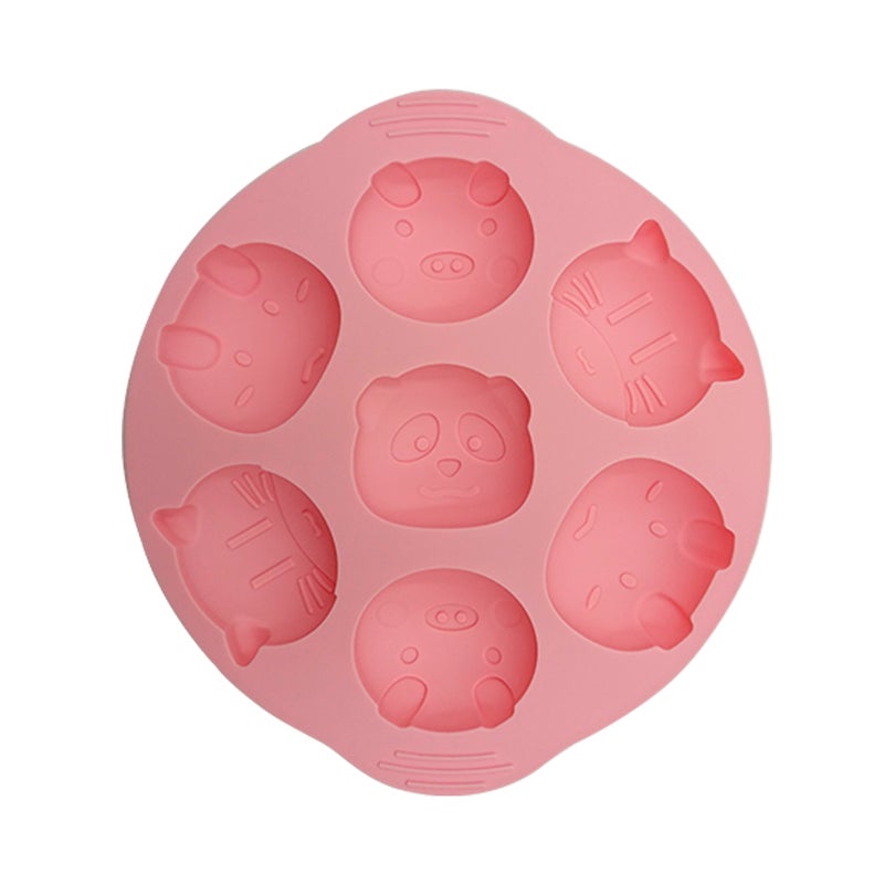 Silicone Non-stick Microwave And Oven Safe Reusable Baking Mould Pink 23.5cm - Image 3