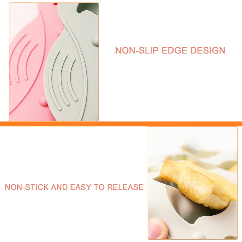 Silicone Non-stick Microwave And Oven Safe Reusable Baking Mould Green 22.1cm - Image 4