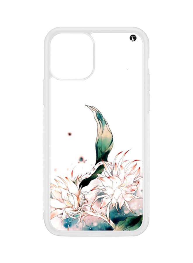 بي بي غطاء حماية واقٍ لهاتف أبل آيفون 11 برو ماكس وردي/أخضر/أبيض